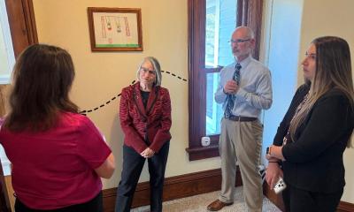 Congresswoman Miller-Meeks Visits Muscatine Child Protection Center
